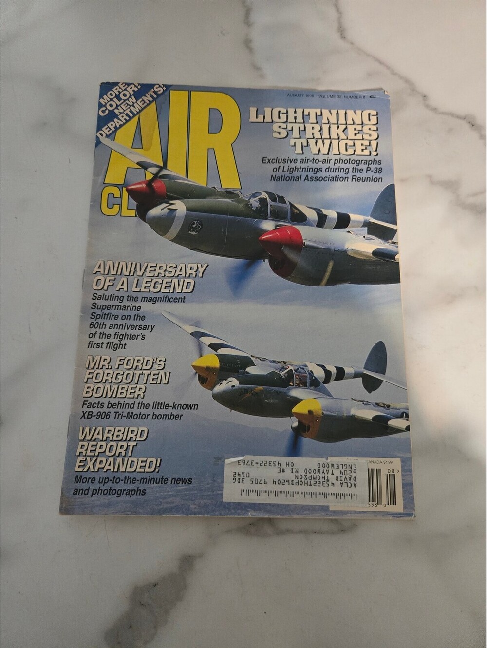 Air Classics Magazine - Lightning Strikes Twice Issue